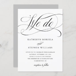 Invitation NOUS FAISONS DE LA Calligraphie Classique