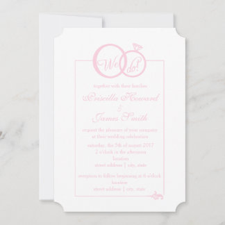 Invitation Nous faisons Mariage