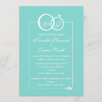 Invitation Nous faisons Mariage