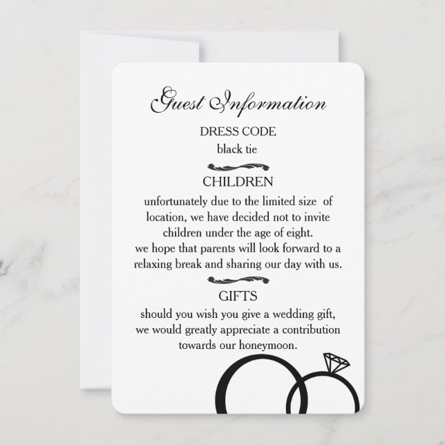 Invitation Nous faisons Mariage (Devant)