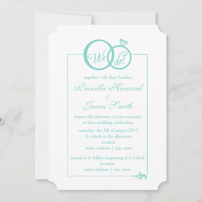 Invitation Nous Le Faisons ! (Devant)