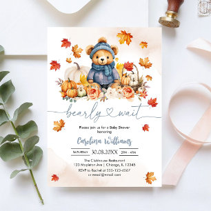 Invitation Nous pouvons à peine attendre l'invitation de baby