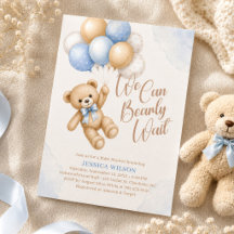 Nous pouvons à peine attendre Ours en peluche Baby