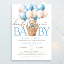 Nous pouvons à peine attendre une baby shower mont