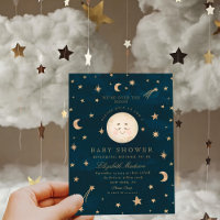Nous sommes au-dessus du Baby shower lune mignon é