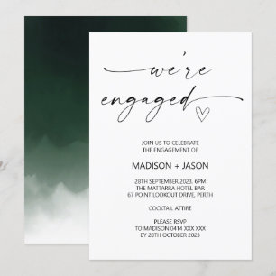 Invitation Nous sommes engagés pour une mission d'engagement 