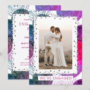 Invitation Nous sommes engagés pour une partie d'engagement p