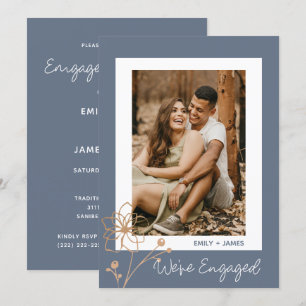 Invitation Nous sommes engagés pour une partie d'engagement p