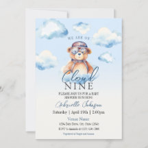 Nous sommes sur Cloud Nine Vintage Boy Bear Baby s