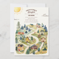 Nouveau Baby shower d'automne Neutral Kid Hometown