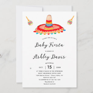 Invitation NOUVEAU Baby shower de script de calligraphie Somb