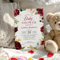 NOUVEAUTÉ ! Beau Brouillard Bourgogne Baby shower