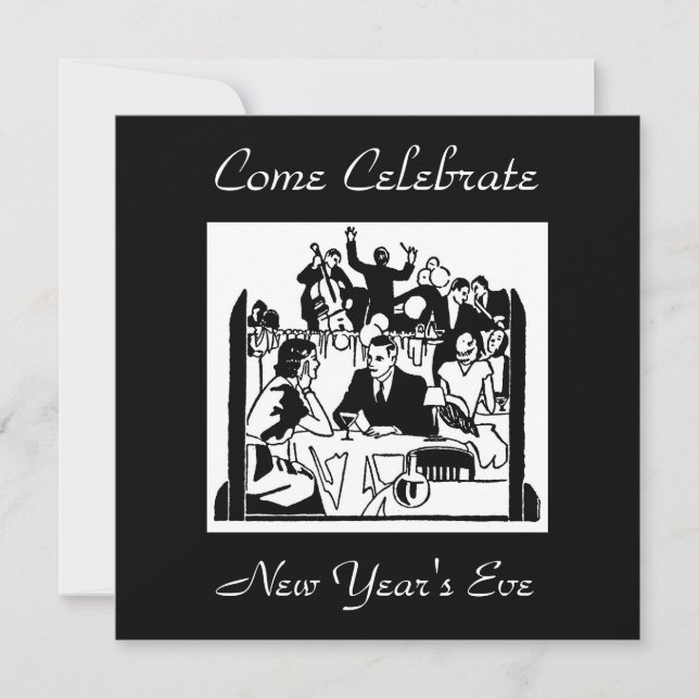Invitation Nouvel An (Devant)