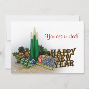 Invitation Nouvel An Eve