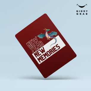 Invitation Nouvel An Nouveautés Dragon Cherry Red