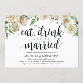 Invitation Nouvel événement de mariage du printemps