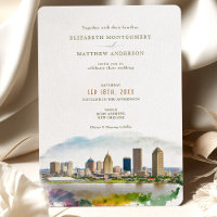 Nouvel Orléans Destination Mariage Aquarelle