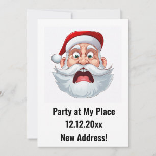 Invitation Nouvelle fête de Noël à l'adresse
