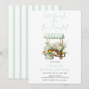 Invitation Nouvellement sur le Marché : Shower de Mariée