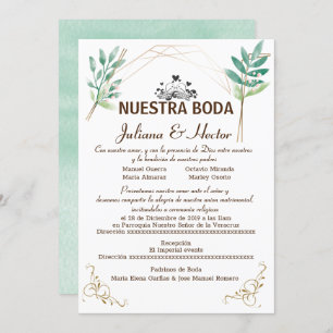 Invitation Nuestra Boda