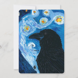 Invitation Nuit de Van Crow Starry