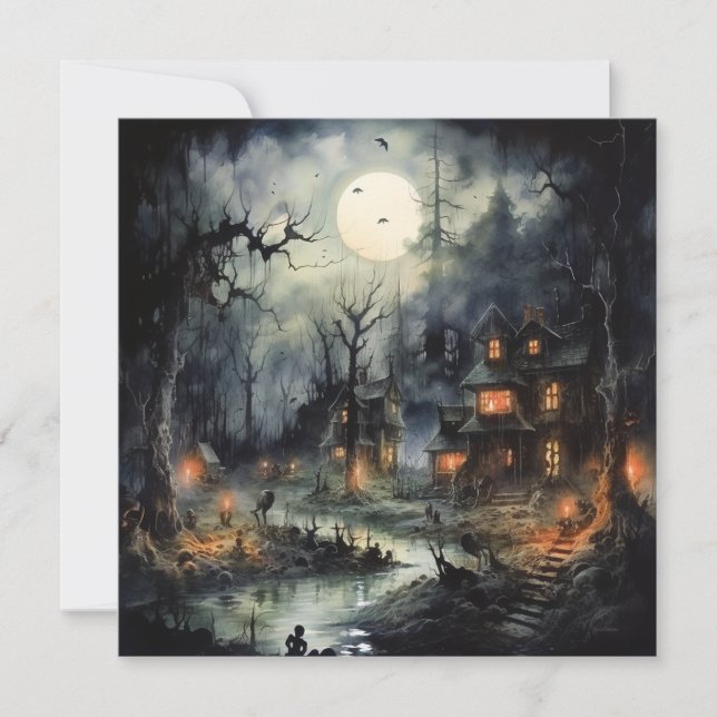 Invitation 👻 Nuit 🎉 Gouls : Un Soirée Spooktaculaire ! 🎉 � (Devant)