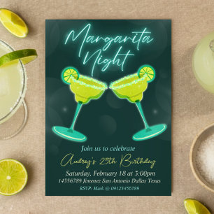 Invitation Nuit Margarita