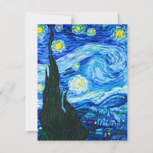 Invitation Nuit Van Gogh Starry