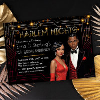 Nuits de Harlem Mariage Anniversaire Afro-Américai