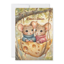 Invitation numérique pour jumeaux bébé garçon fill