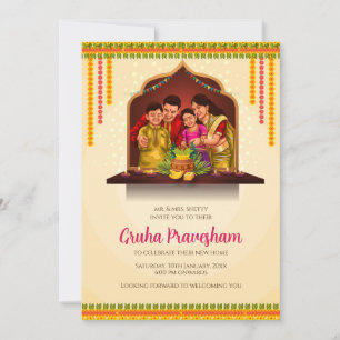 Invitation numérique pour la cérémonie de pendaiso