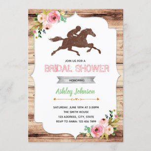 Invitation nuptiale de partie de douche de jour de