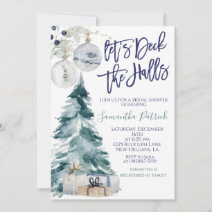 Invitation nuptiale Deck the Halls