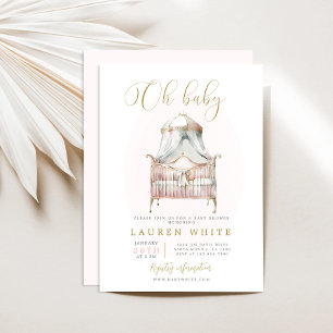 Invitation Nursery Baby shower Girl