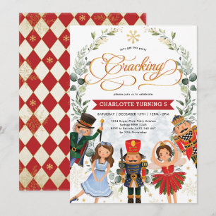 Invitation Nutcracker Anniversaire Faisons la fête