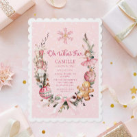 Nutcracker rose fille 1er anniversaire