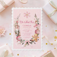 Nutcracker rose fille 1er anniversaire