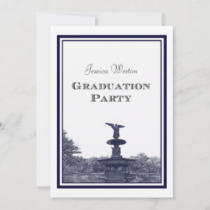 Invitation NYC Central Park Bethesda Ft DIY #2 Diplôme