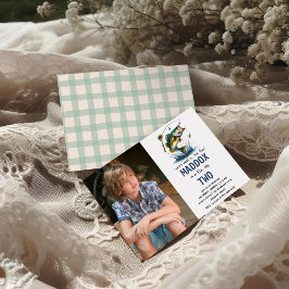 Invitation O-Fish-Ally Deux pêcheurs 2e anniversaire