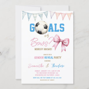 Invitation Objectifs minimalistes ou Bows Garçon ou fille Rév