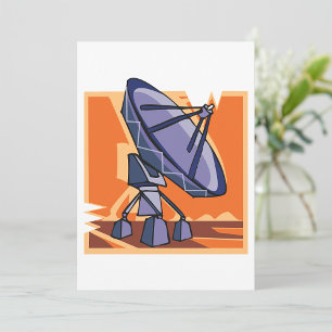 Invitation Observatoire spatial de radio télescope scientifiq