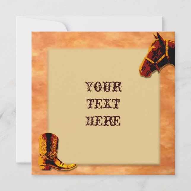 Invitation Occidentale (Devant)