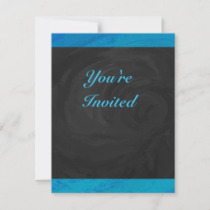Invitation Océan bleu