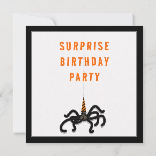 Invitation Octobre Surprise (Devant)