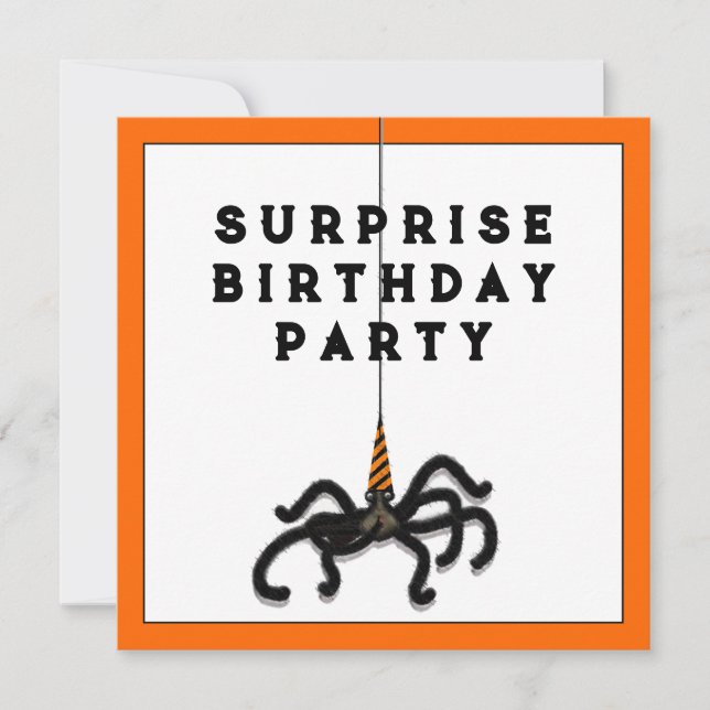 Invitation Octobre Surprise (Devant)