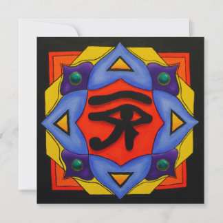 Invitation Oeil d'invitation de Horus