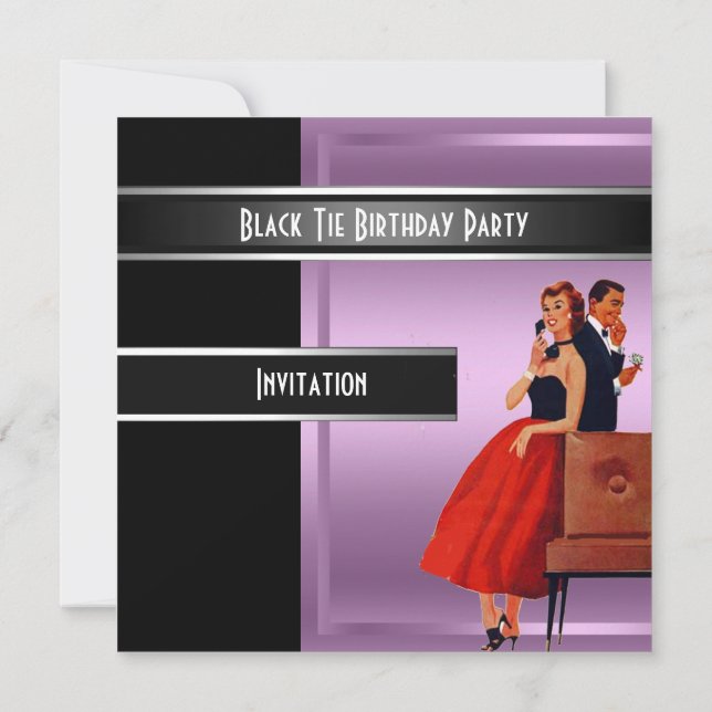 Invitation officielle à l'anniversaire de la Crava (Dos)