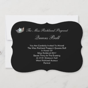 Invitation officielle de la Couronne d'argent IV-A