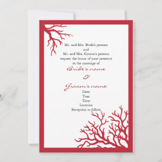 Invitation officielle du Corail rouge