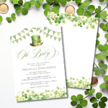 Oh Baby St. Patrick’s Day Green Baby Shower 